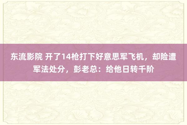 东流影院 开了14枪打下好意思军飞机，却险遭军法处分，彭老总：给他日转千阶