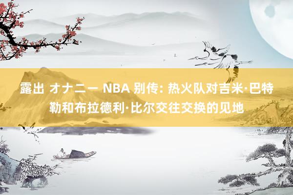 露出 オナニー NBA 别传: 热火队对吉米·巴特勒和布拉德利·比尔交往交换的见地